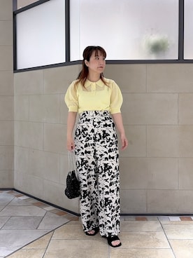 「GALLEST（ギャレスト）のアイテム」を使った、yonegallestjpさん（レディース・151cm）の夏コーディネート