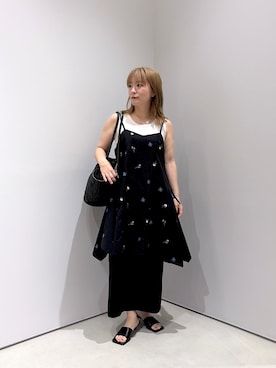「GALLEST（ギャレスト）のアイテム」を使った、yonegallestjpさん（レディース・151cm）の夏コーディネート