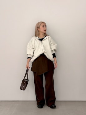 「GALLEST（ギャレスト）のアイテム」を使った、yoneさん（レディース・151cm）の秋コーディネート