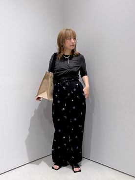 「GALLEST（ギャレスト）のアイテム」を使った、yonegallestjpさん（レディース・151cm）の夏コーディネート