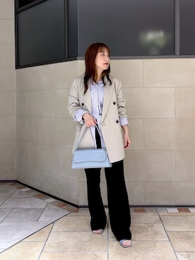 「index（インデックス）のアイテム（ジャケット/アウター）」を使った、yonegallestjpさん（レディース・151cm）の春コーディネート