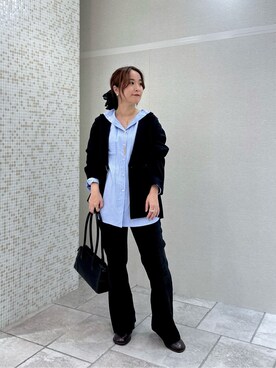「GALLEST（ギャレスト）のアイテム（テーラードジャケット）」を使った、yonegallestjpさん（レディース・151cm）の秋コーディネート