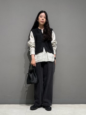 「かぐれ（カグレ）のアイテム」を使った、うらさん（レディース・160cm）の春コーディネート