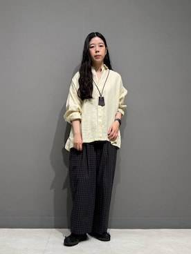 「かぐれ（カグレ）のアイテム」を使った、うらさん（レディース・160cm）の春コーディネート