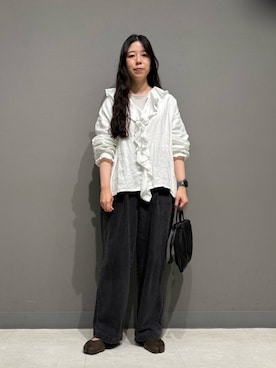 「かぐれ（カグレ）のアイテム」を使った、うらさん（レディース・161cm）の夏コーディネート