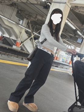 「アイテム（その他トップス）」を使った、ikaさん（レディース・152cm）の秋コーディネート