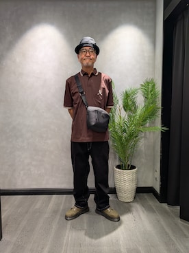三谷義勝さん(メンズ・174cm)の夏コーディネート