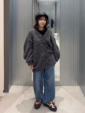 「LAATO（ラート）のアイテム」を使った、azumiさん（レディース・148cm）の秋コーディネート