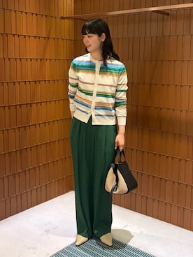 YokoyamaTOMORROWLANDさん（レディース・164cm）の夏コーディネート
