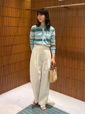 YokoyamaTOMORROWLANDさん（レディース・164cm）の夏コーディネート
