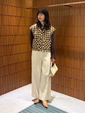 YokoyamaTOMORROWLANDさん（レディース・164cm）の夏コーディネート