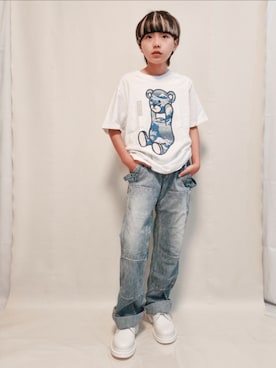 唯智さん（キッズ・143cm）の夏コーディネート