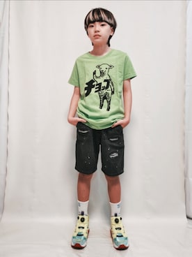 唯智さん(キッズ・143cm)の夏コーディネート