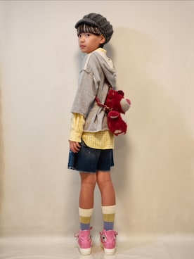 唯智さん(キッズ・145cm)の秋コーディネート