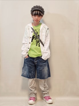 唯智さん(キッズ・145cm)の秋コーディネート
