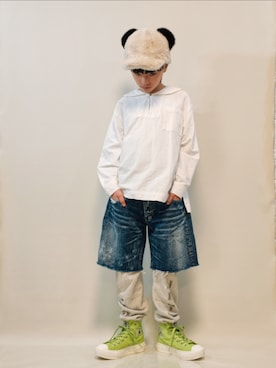 唯智さん(キッズ・145cm)の秋コーディネート
