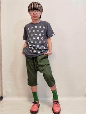 唯智さん（キッズ・143cm）の夏コーディネート