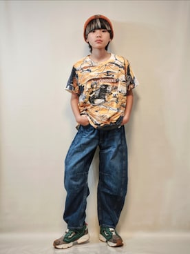 唯智さん（キッズ・145cm）の秋コーディネート