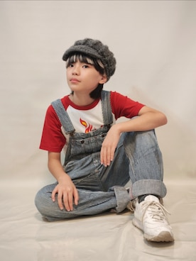 唯智さん(キッズ・145cm)の秋コーディネート