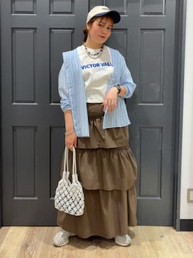 leo1484さん（レディース・170cm）の春コーディネート