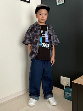 「キッズ」｜leo1484さん（キッズ・125cm）の秋コーディネート
