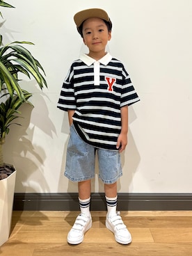 leo1484さん（キッズ・120cm）の夏コーディネート