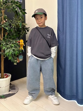 「キッズ」｜leo1484さん（キッズ・125cm）の秋コーディネート