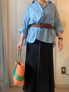 かずみんさん（レディース・161cm）の夏コーディネート