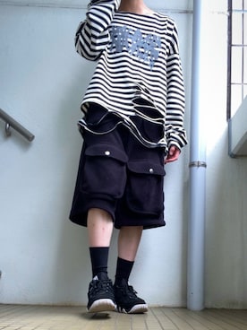 「ショーツ」｜黒羊さん（メンズ・177cm）の秋コーディネート