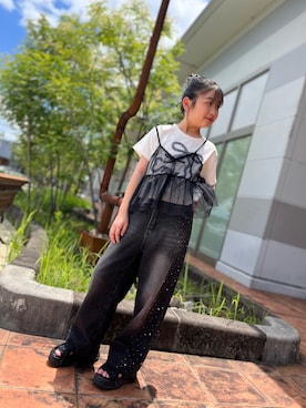 ゆづきさん(キッズ・136cm)の夏コーディネート