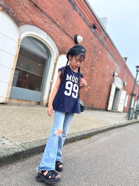 ゆづきさん(キッズ・136cm)の夏コーディネート