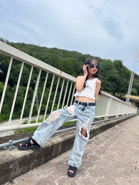 ゆづきさん(キッズ・136cm)の夏コーディネート