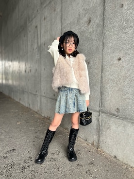 ゆづきさん（キッズ・130cm）の秋コーディネート