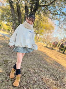 ゆづきさん（キッズ・132cm）の冬コーディネート