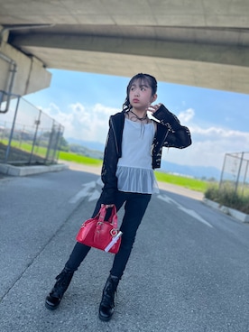 ゆづきさん(キッズ・136cm)の夏コーディネート