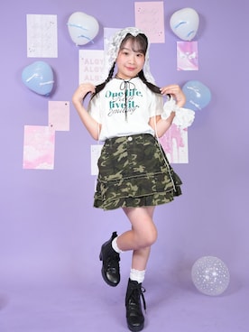 ゆづきさん（キッズ・136cm）の夏コーディネート