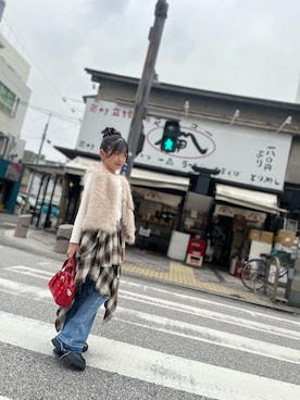 「アイテム（ジャケット/アウター）」を使った、ゆづきさん（キッズ・130cm）の秋コーディネート