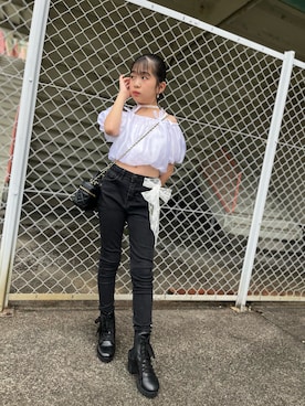「アイテム（シューズ）」を使った、ゆづきさん（キッズ・136cm・10代）の夏コーディネート