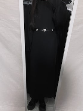 「アイテム（ワンピース）」を使った、HARUさん（レディース・160cm）の秋コーディネート