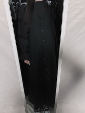 「アイテム（ワンピース/ドレス）」を使った、HARUさん（レディース・160cm・20代）の秋コーディネート