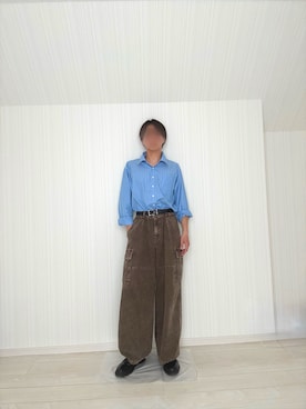 「Dr. Martens（ドクターマーチン）のアイテム（シューズ、ブラック系）」を使った、たかさん（メンズ・174cm）の春コーディネート