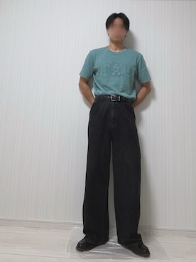 「CALLNE（カルネ）のアイテム」を使った、たかさん（メンズ・174cm）の春コーディネート