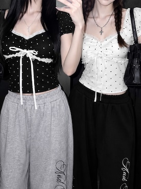 「me+em select（ミームセレクト）のアイテム」を使った、yuraさん（レディース・165cm）の夏コーディネート