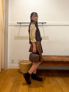 もえさん（レディース・159cm）の秋コーディネート
