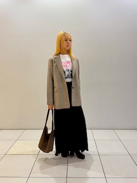 もえさん(レディース・159cm)の秋コーディネート