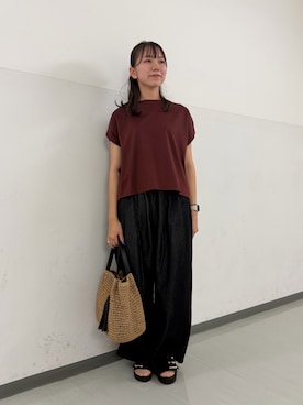 もえさん(レディース・159cm)の夏コーディネート