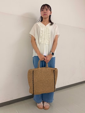 もえさん（レディース・159cm）の夏コーディネート
