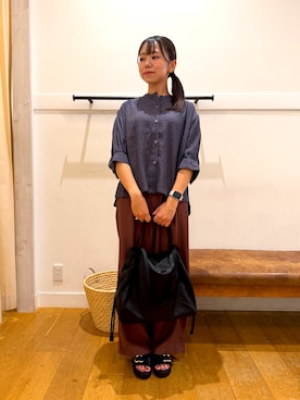 もえさん(レディース・159cm)の夏コーディネート
