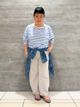 「LE TALON（ルタロン）のアイテム」を使った、YAMAさん（レディース・158cm）の春コーディネート