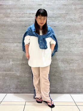 「LE TALON（ルタロン）のアイテム」を使った、YAMAさん（レディース・158cm）の春コーディネート